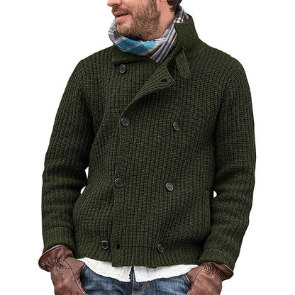 Antonie | Moderne Knoopsluiting Gebreide Trui