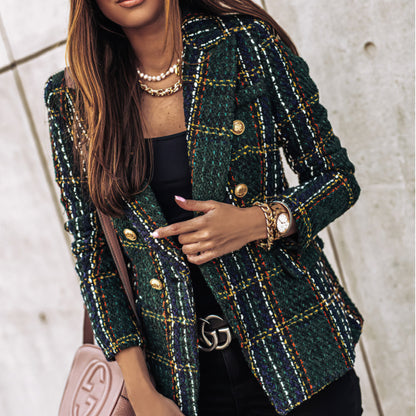 Otylia | Elegante Geruite Blazer