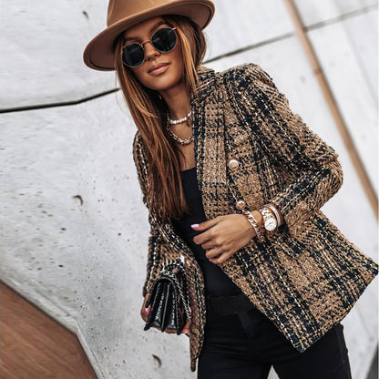 Otylia | Elegante Geruite Blazer