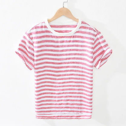 Heston | Gestreept Casual T-Shirt