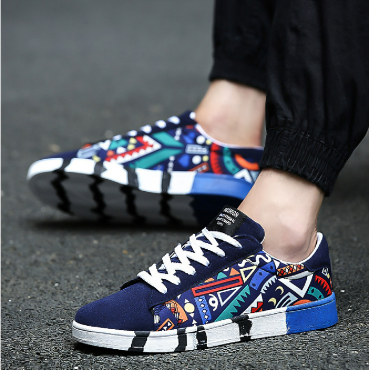 Renfred | Unieke Streetstyle Lage Sneakers