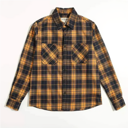 Mateo | Casual Geruit Flanellen Shirt