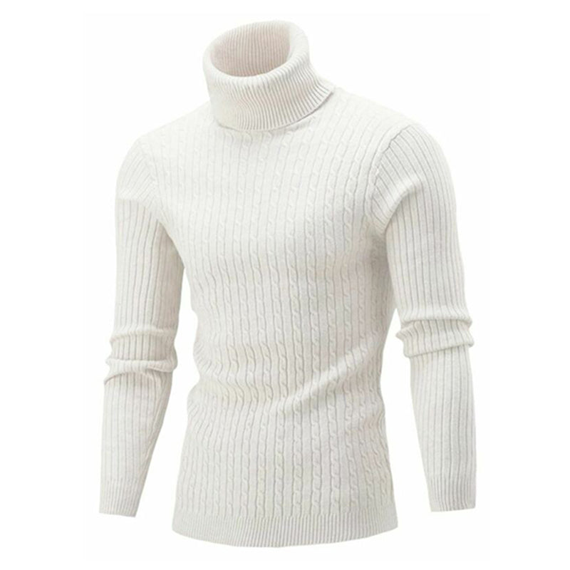Roydon | Trendy Gebreide Geribbelde Coltrui