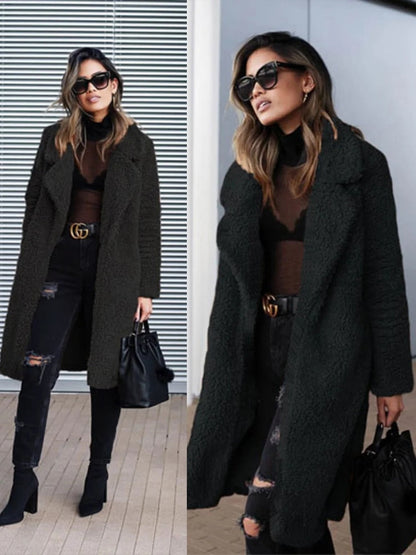 Minna | Casual Lange Warme Jas