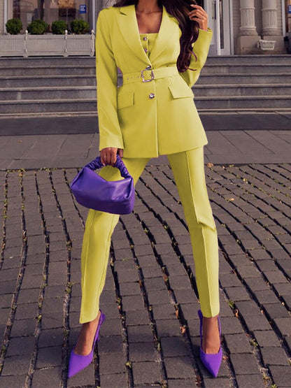 Virgie | Stijlvolle Blazer Tweedelige Set