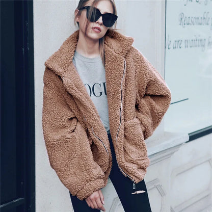 Annika | Warme Oversized Jas