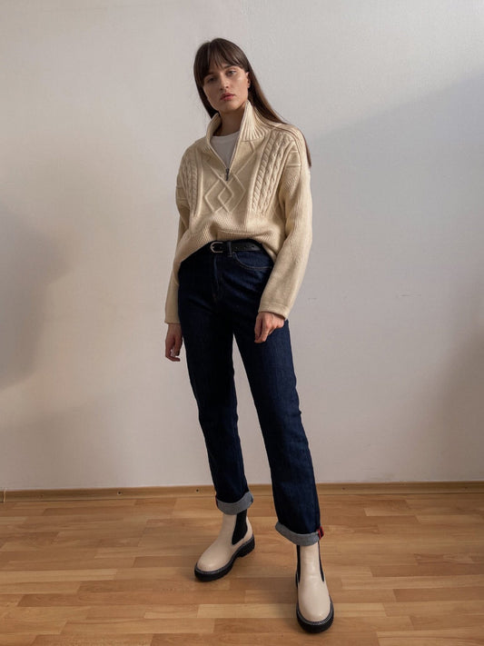 Sofia | Elegante Gebreide Kabeltrui