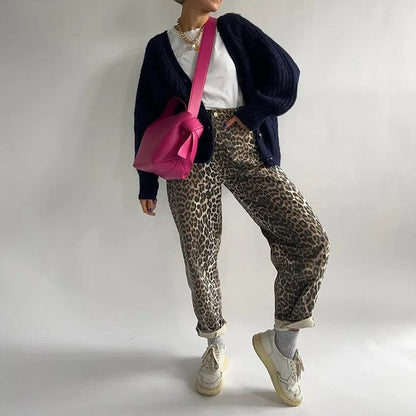 Ellie | Luipaardprint Broek