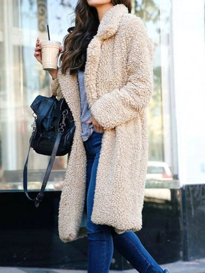 Minna | Casual Lange Warme Jas