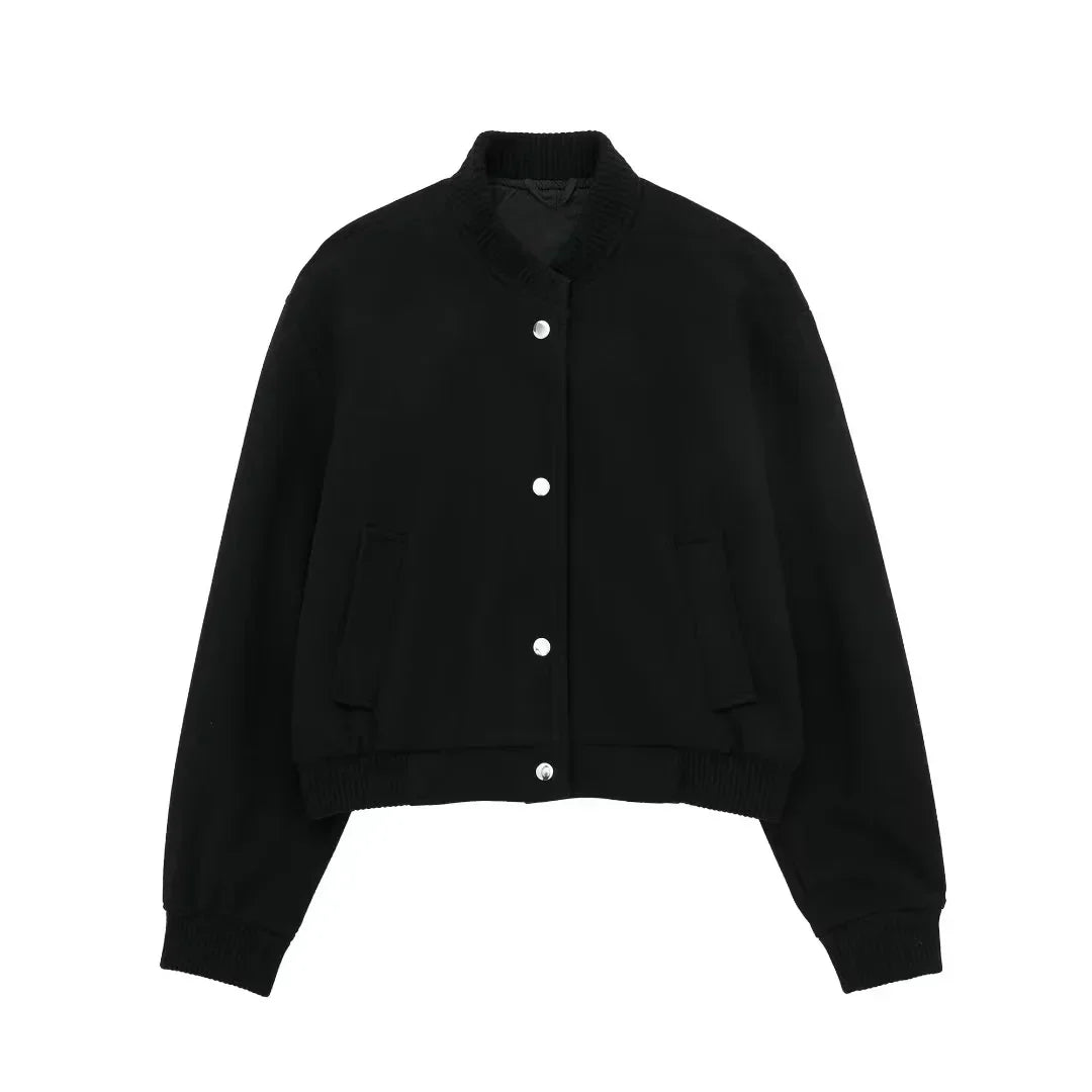 Ria | Trendy Gekorte Bomberjack