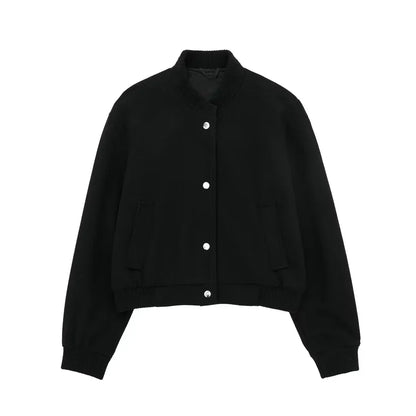 Ria | Trendy Gekorte Bomberjack