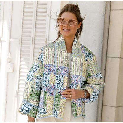 Issa | Patchwork Gequilte Jas