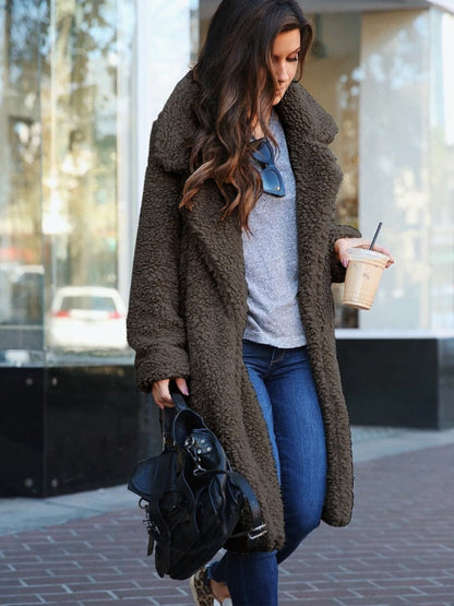 Minna | Casual Lange Warme Jas