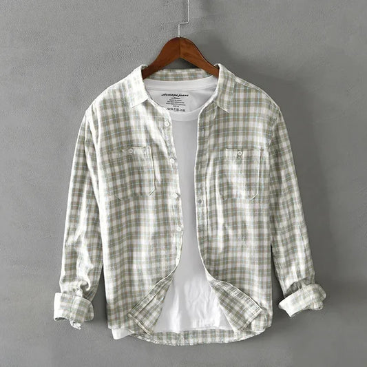 Aemir | Casual Geruit Overhemd