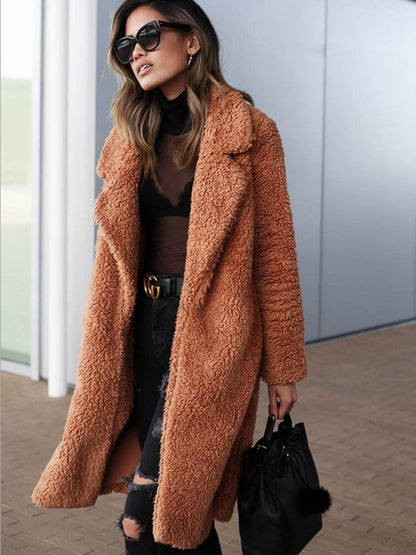 Minna | Casual Lange Warme Jas