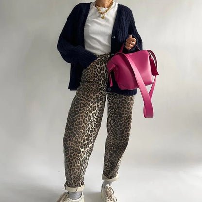 Ellie | Luipaardprint Broek
