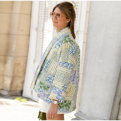 Issa | Patchwork Gequilte Jas