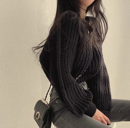 Loulou | Gebreide Cropped Trui