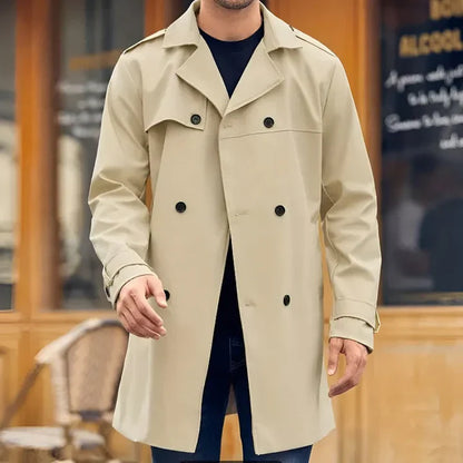 Stig | Trendy Trenchjas Heren