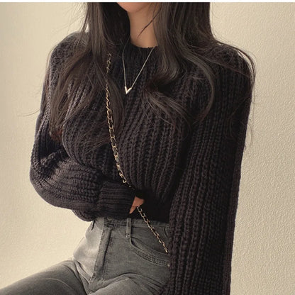 Loulou | Gebreide Cropped Trui