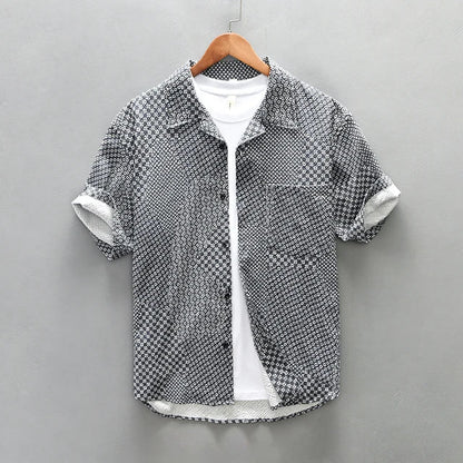 Caladon | Geometrisch Patronen Overhemd