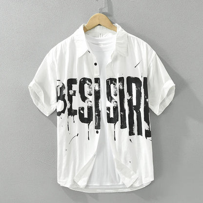 Pax | Overhemd met Letterprint