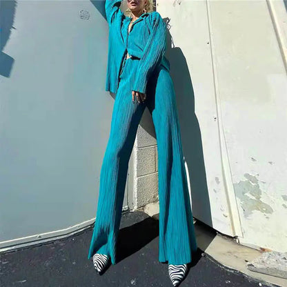 Elvyne | Elegante Plooien Outfit Set