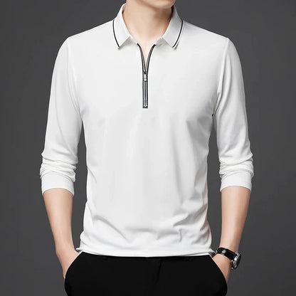 Harlin | Lange Mouw Polo Shirt