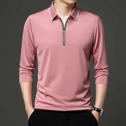 Harlin | Lange Mouw Polo Shirt