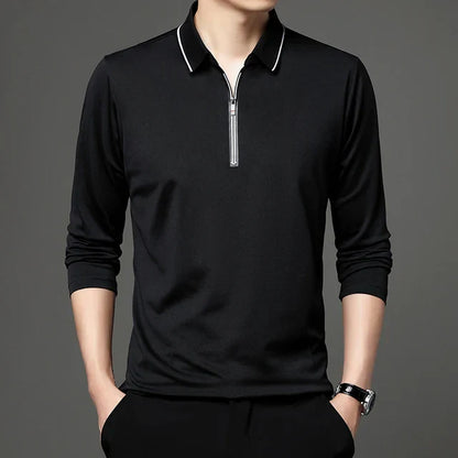 Harlin | Lange Mouw Polo Shirt