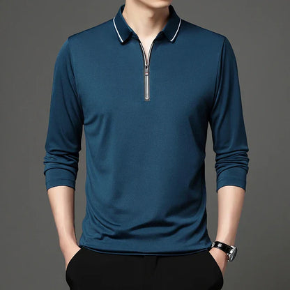 Harlin | Lange Mouw Polo Shirt