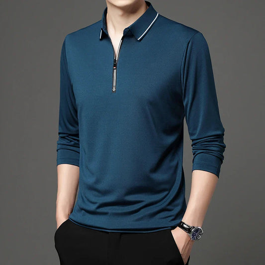 Harlin | Lange Mouw Polo Shirt