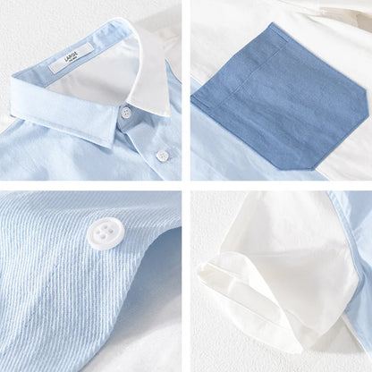 Corban | Patchwork Overhemd
