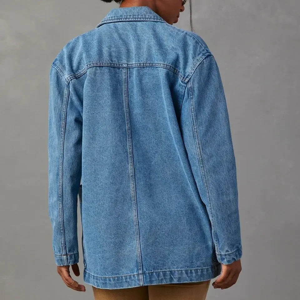 Lareina | Loszittende Trendy Halflange Blazer