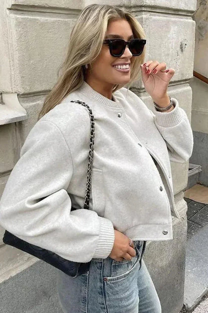 Ria | Trendy Gekorte Bomberjack