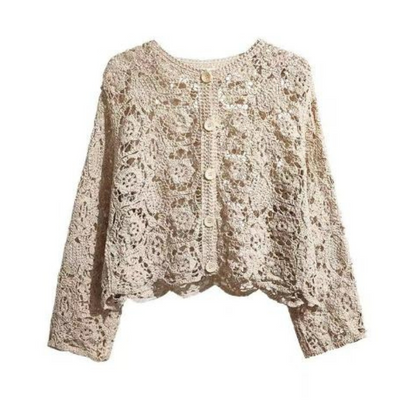 Roza | Korte Gehaakte Cardigan