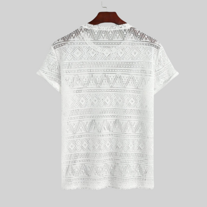 Caedron | Bohemian Gehaakte Top