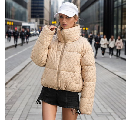 Godelieve | Stijlvolle Puffer Jas Gewatteerd
