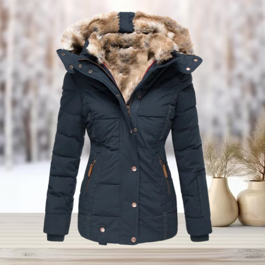 Delmira | Pluizige Winterjas