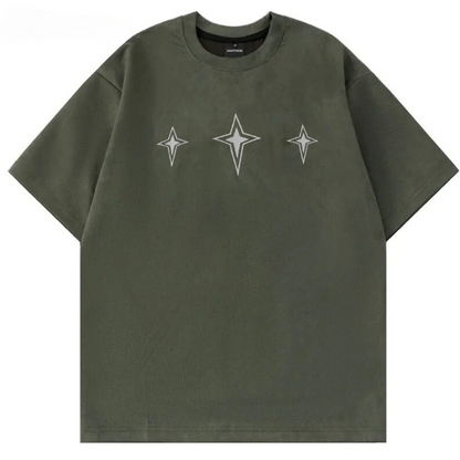 Alvar | Streetwear Geborduurd Sterrenhemd