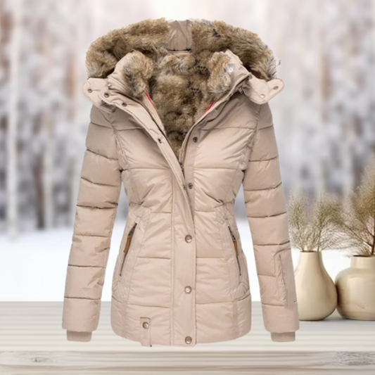 Lucetta | Warme Winterjas met Capuchon