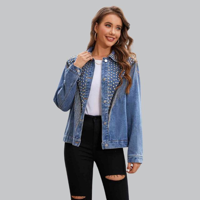 Justeene | Stijlvolle Studded Damesjas