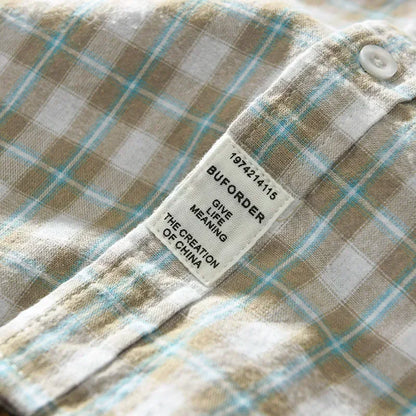 Aemir | Casual Geruit Overhemd
