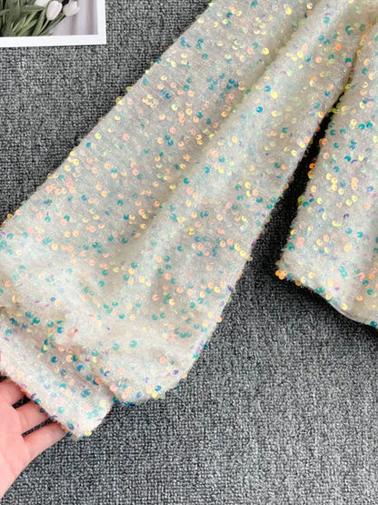 Mies | Glitterende Schoudertop
