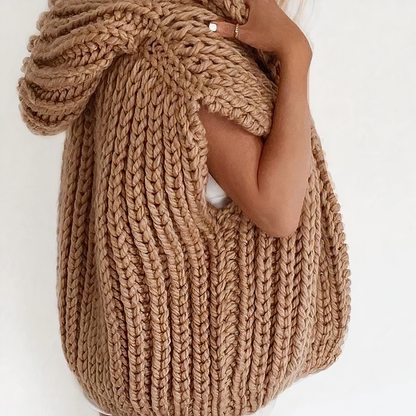 Rosabel | Gebreide Hoodie Vest