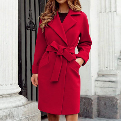 Bobbie | Stijlvolle Trenchcoat Met Strikceintuur