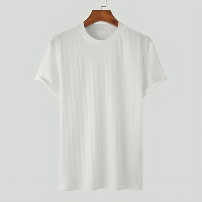Jairus | Stijlvol Geribbeld Shirt