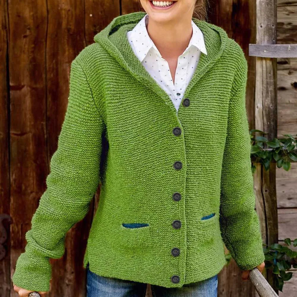 Frikka | Hooded Gebreid Vest