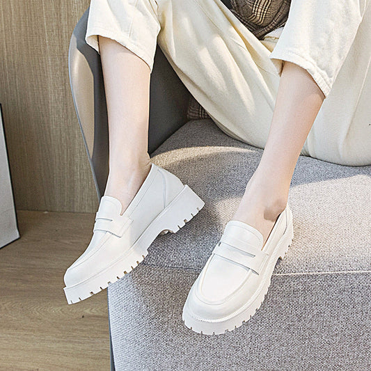 Deziree | Chunky Platte Loafers