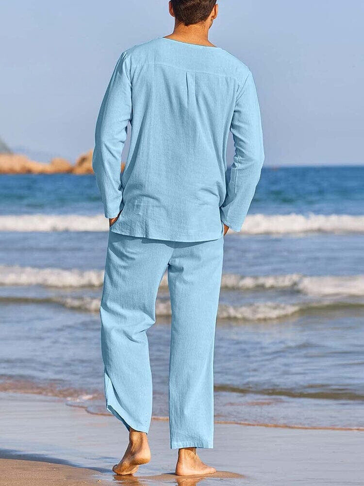 Merran | Luchtig Heren Loungewear Set